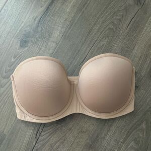 ThirdLove Classic Strapless Bra with High Support That Never Falls Down Bra 32 E